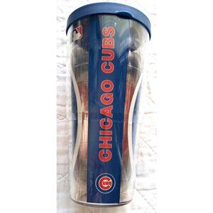 Tervis 24 Ounce Tumbler With Lid Chicago Cubs MLB Hot or Cold Beverages